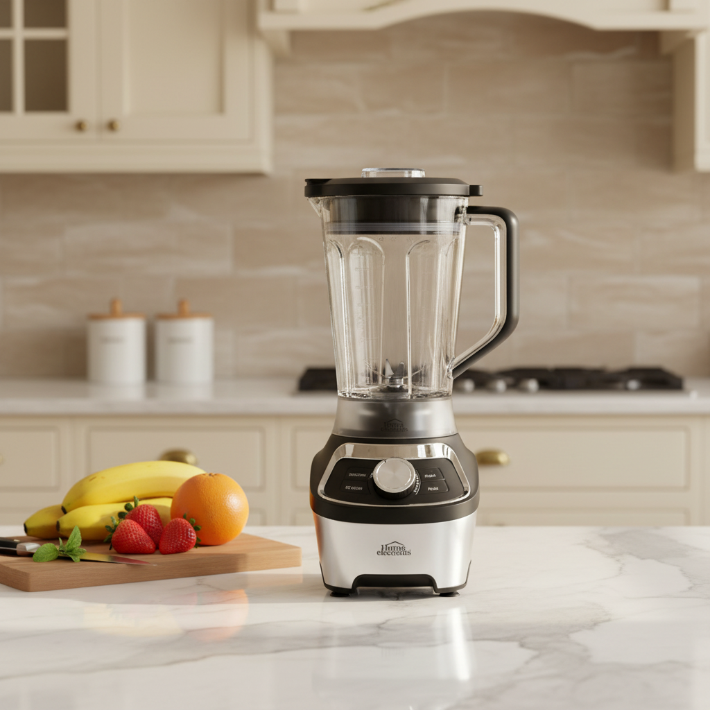 Licuadora Home Elemets Maxi-Power 3 velocidades + pulso